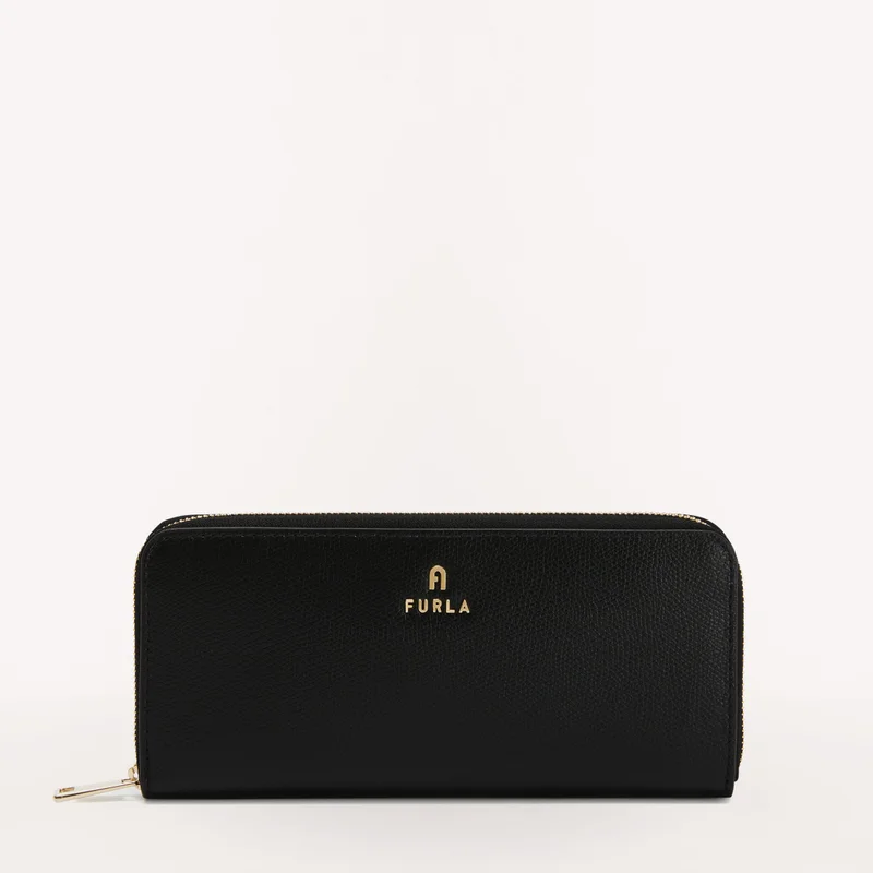 Camelia Zip Around Slim Nero XL